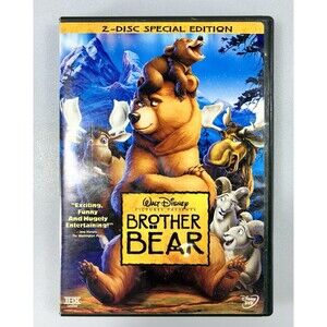 Brother Bear Two-Disc Special Edition Vintage Walt Disney 1999 DVD Tested